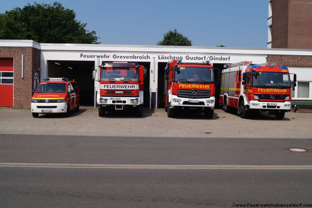 Gruppenfotos Der Einheit Gustorf Gindorf Im Juni